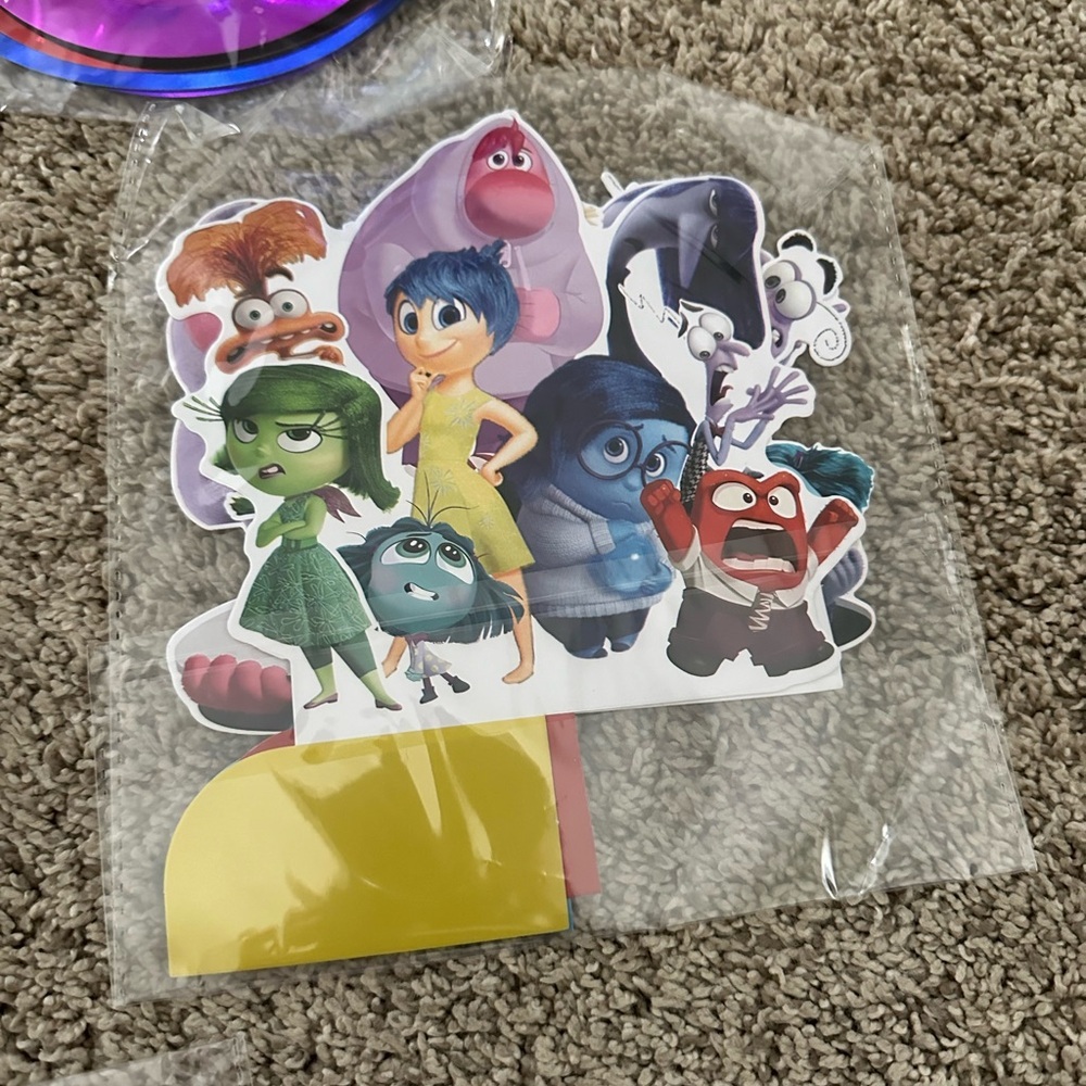 Inside Out Character Stickers - Picture 3 of 6
